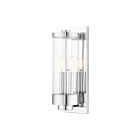 Livex Lighting 20722-05 Hillcrest 2-lights 80W Polished Chrome Outdoor Wall Lantern