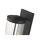 Livex Lighting 20724-14 Hillcrest 3-lights 120W Textured Black Outdoor Wall Lantern
