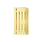 Livex Lighting 20752-12 Greenwich 1-light 100W Satin Brass Outdoor Wall Lantern