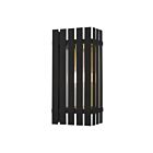 Livex Lighting 20753-04 Greenwich 1-light 100W Black with Satin Brass Accents Outdoor Wall Lantern