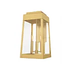 Livex Lighting 20858-12 Oslo 3-lights 180W Satin Brass Outdoor Wall Lantern