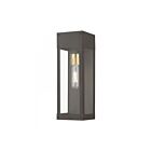 Livex Lighting 20873-07 Barrett 1-light 100W Bronze with Antique Brass Candle Outdoor Wall Lantern