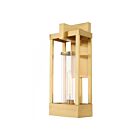 Livex Lighting 20993-12 Delancey 1-light 100W Satin Brass Outdoor Wall Lantern