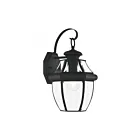 Livex Lighting Monterey 2151-04 1-Light 100W Black Wall Lantern