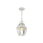 Livex Lighting 2152-03 Monterey 1-Light 100W White Outdoor Pendant Light
