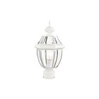 Livex Lighting Monterey 2153-03 1-Light 100W White Outdoor Post Lantern