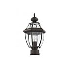 Livex Lighting Monterey 2153-07 1-Light 100W Bronze Outdoor Post Lantern