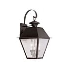 Livex Lighting Mansfield 2168-07 3-Lights 180W Bronze Wall Lantern