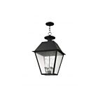 Livex Lighting 2174-04 Mansfield 4-Lights 240W Black Outdoor Pendant Light