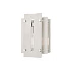 Livex Lighting 21771-91 Utrecht 1-light 100W Brushed Nickel Outdoor Wall Lantern