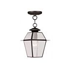 Livex Lighting 2183-07 Westover 1-Light 100W Bronze Outdoor Pendant Light