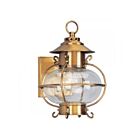Livex Lighting Harbor 2221-22 1-Light 60W Flemish Brass Wall Lantern