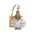 Livex Lighting Harbor 2223-22 1-Light 150W Flemish Brass Wall Lantern