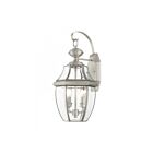 Livex Lighting Monterey 2251-91 2-Lights 120W Brushed Nickel Wall Lantern