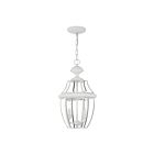 Livex Lighting 2255-03 Monterey 2-Lights 120W White Outdoor Pendant Light