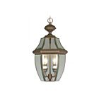Livex Lighting 2255-07 Monterey 2-Lights 120W Bronze Outdoor Pendant Light