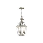 Livex Lighting 2255-91 Monterey 2-Lights 120W Brushed Nickel Outdoor Pendant Light