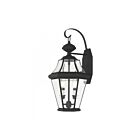 Livex Lighting Georgetown 2261-04 2-Lights 120W Black Wall Lantern
