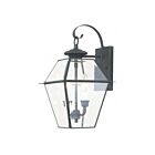 Livex Lighting 2281-61 Westover 2-lights 120W Charcoal Outdoor Wall Lantern