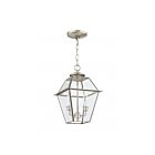 Livex Lighting 2285-91 Westover 2-Lights 120W Brushed Nickel Outdoor Pendant Light