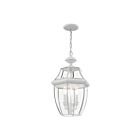 Livex Lighting 2355-03 Monterey 3-Lights 180W White Outdoor Pendant Light