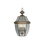 Livex Lighting 2355-07 Monterey 3-Lights 180W Bronze Outdoor Pendant Light