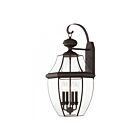 Livex Lighting Monterey 2356-07 4-Lights 240W Bronze Wall Lantern