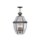 Livex Lighting 2357-07 Monterey 4-Lights 240W Bronze Outdoor Pendant Light