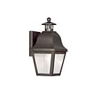Livex Lighting Amwell 2550-07 1-Light 100W Bronze Wall Lantern