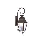 Livex Lighting Amwell 2551-07 2-Lights 120W Bronze Wall Lantern