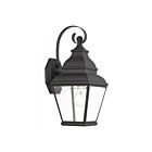 Livex Lighting Exeter 2590-07 1-Light 100W Bronze Wall Lantern