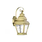 Livex Lighting 2601-01 Exeter 1-light 100W Antique Brass Outdoor Wall Lantern