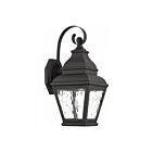 Livex Lighting 2601-07 Exeter 1-light 100W Bronze Outdoor Wall Lantern