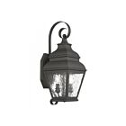 Livex Lighting 2602-07 Exeter 2-lights 120W Bronze Outdoor Wall Lantern