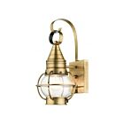 Livex Lighting 26900-01 Newburyport 1-light 60W Antique Brass Outdoor Wall Lantern