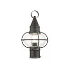 Livex Lighting Newburyport 26902-61 1-Light 100W Charcoal Outdoor Post Top Lantern