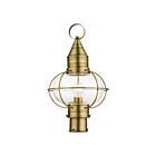 Livex Lighting Newburyport 26905-01 1-Light 100W Antique Brass Outdoor Post Top Lantern