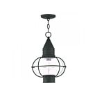 Livex Lighting 26906-04 Newburyport 1-Light 100W Black Outdoor Pendant Light