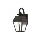 Livex Lighting 27212-07 Wentworth 1-light 100W Bronze with Antique Brass Finish Cluster Outdoor Wall Lantern