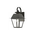 Livex Lighting 27212-61 Wentworth 1-light 100W Charcoal Outdoor Wall Lantern