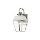Livex Lighting 27212-91 Wentworth 1-light 100W Brushed Nickel Outdoor Wall Lantern
