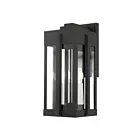 Livex Lighting 27714-04 Lexington 3-lights 180W Black Outdoor Wall Lantern