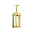 Livex Lighting 27720-08 Lexington 4-Lights 240W Natural Brass Outdoor Pendant Light