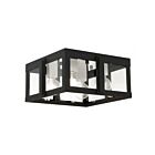 Livex Lighting Lexington 27723-04 4-Lights 160W Black Outdoor Ceiling Mount
