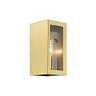 Livex Lighting 29121-32 Winfield 1-light 60W Satin Gold Outdoor Wall Lantern