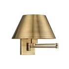 Livex Lighting Swing 40030-01 100W 1-Light Antique Brass Wall Sconce