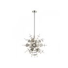 Livex Lighting 40074-05 Circulo 6-Lights 360W Polished Chrome Pendant