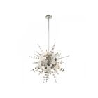 Livex Lighting 40076-05 Circulo 6-Lights 360W Polished Chrome Pendant