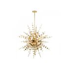 Livex Lighting 40079-12 Circulo 12-Lights 720W Satin Brass Pendant