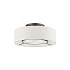 Livex Lighting Ellsworth 40143-92 3-Lights 120W English Bronze Semi Flush Mount